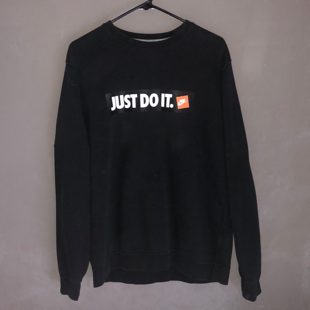 Nike Crewneck- 'Just Do It' box logo